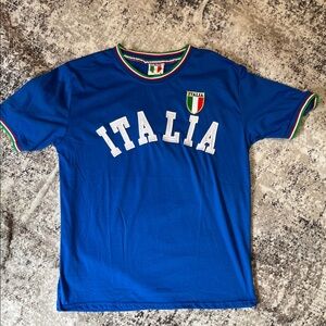 ITALIA SOCCER NATIONAL TEAM JERSEY MEN SIZE xl. Never worn